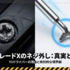 ベイブレードXのネジを外す際のリスクと、専用のY1ドライバーが必要不可欠であることを示した記事の概要図。