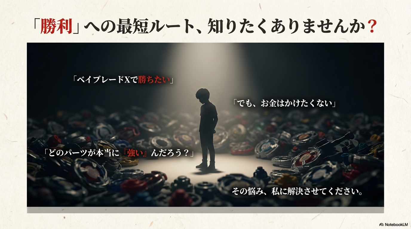 3500円で大会レベルを目指す「コスト・パー・ビクトリー」戦略を説く賢者のイラスト