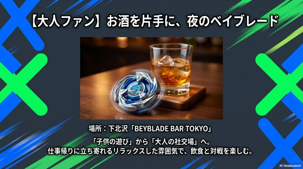 下北沢BEYBLADE BAR TOKYO・大人のための対戦スポット お酒を飲みながらベイブレードを楽しめる下北沢のコンセプトバー。大人の社交場としてのリラックスした雰囲気